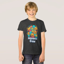 ハピネス・クルー – 可愛いスマイリー分隊Youth Tシャツ