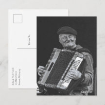 ハピネスIs，パリミュージシャンブラック&ホワイトアート