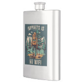 ハピネスNo Wifiバックパッキング フラスク (左)