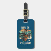 ハピネスNo Wifiバックパッキング ラゲッジタグ (正面縦)