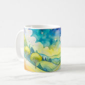 ハピランド コーヒーマグカップ (正面左)