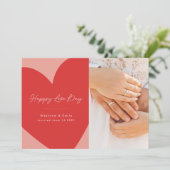 ハピーハートラブデイホリデーカード シーズンカード (スタンド正面)