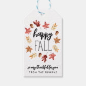 ハピーフォール ギフトタグ (正面)