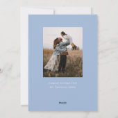 ハピーホリデー スクーター フォトなし ホリデーカード (裏面)