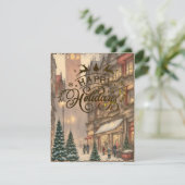 ハピーホリデー ヴィンテージカード シーズンカード (スタンド正面)