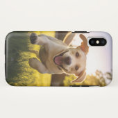 ハピーラブラドールパピ走ー Case-Mate iPhoneケース (裏面(横))