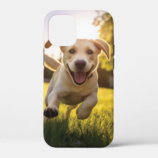 ハピーラブラドールパピ走ー Case-Mate iPhoneケース (裏面)