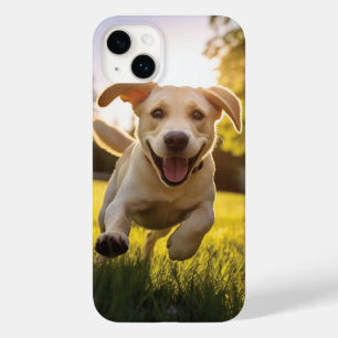 ハピーラブラドールパピ走ー Case-Mate iPhone 14 PLUSケース