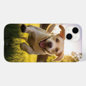 ハピーラブラドールパピ走ー Case-Mate iPhoneケース (裏面 (横))
