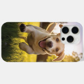 ハピーラブラドールパピ走ー Case-Mate iPhoneケース (裏面 (横))
