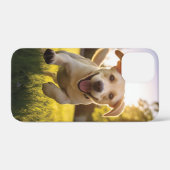 ハピーラブラドールパピ走ー Case-Mate iPhoneケース (裏面 (横))