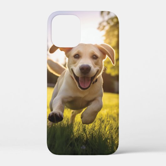 ハピーラブラドールパピ走ー Case-Mate iPhoneケース (裏面)