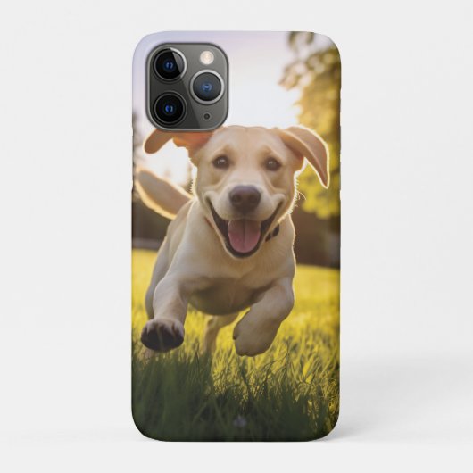ハピーラブラドールパピ走ー Case-Mate iPhoneケース (裏)