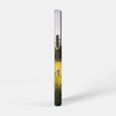 ハピーラブラドールパピ走ー SAMSUNG GALAXYケース (右側面)