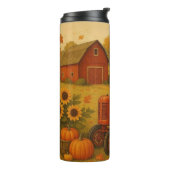 ハピー秋クラシックトラクターとファーム タンブラー (回転左)