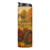 ハピー秋クラシックトラクターとファーム タンブラー (回転右)