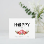 ハピー秋実在エテート農業 ポストカード (スタンド正面)