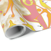 ハピー踊りヨガガガールズ ラッピングペーパー (ロールコーナー)