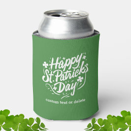 ハピーSt patricks dayパーティーシャムロカスタムックスBeer 缶クーラー
