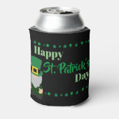 ハピーSt patricks dayレプレシャン格言 缶クーラー (缶裏面)