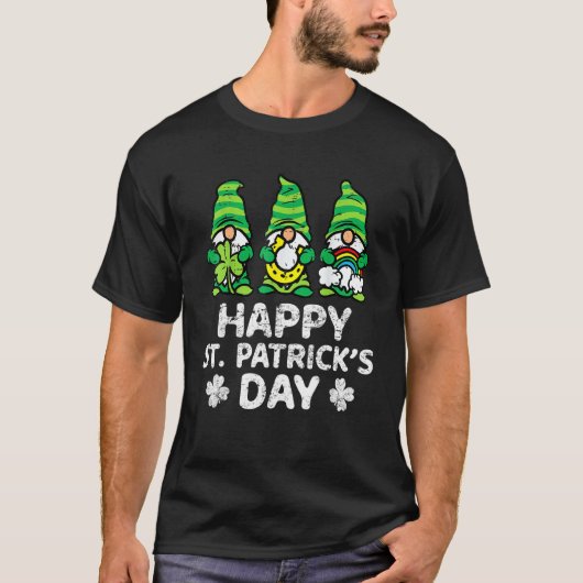 ハピーSt patricks day格言サンパディスパティG Tシャツ (正面)
