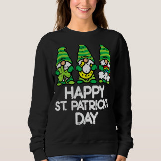 ハピーSt patricks day格言サンパディスパティW スウェットシャツ