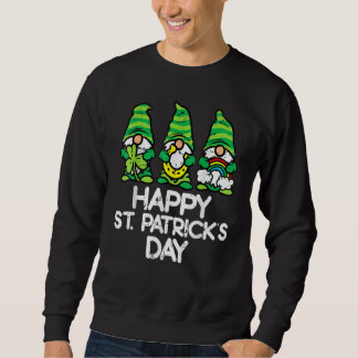ハピーSt patricks day格言サンパディスパティW スウェットシャツ