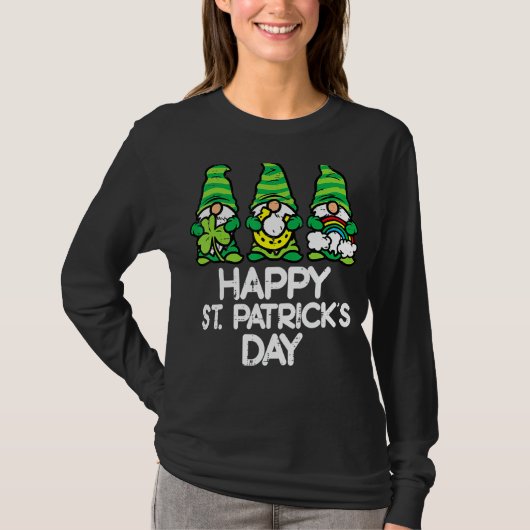 ハピーSt patricks day格言サンパディスパティW Tシャツ (正面)