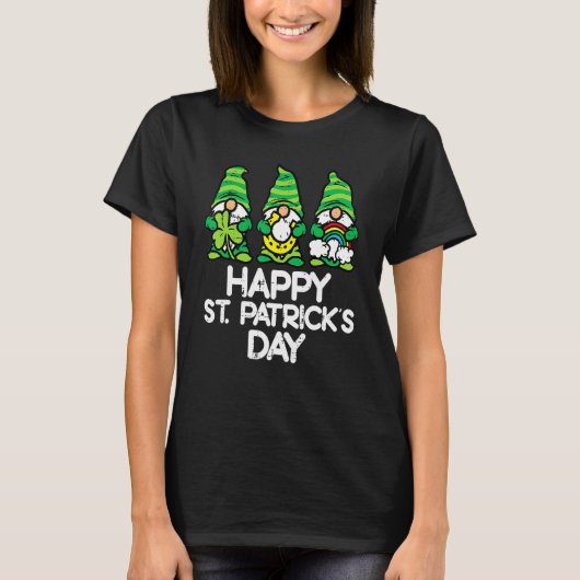 ハピーSt patricks day格言サンパディスパティW Tシャツ (正面)