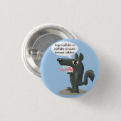 ハフとパフ 缶バッジ (正面&裏面)