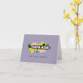 ハファダイサブマリン – グアムカスタムノートカード カード (黄色い花)