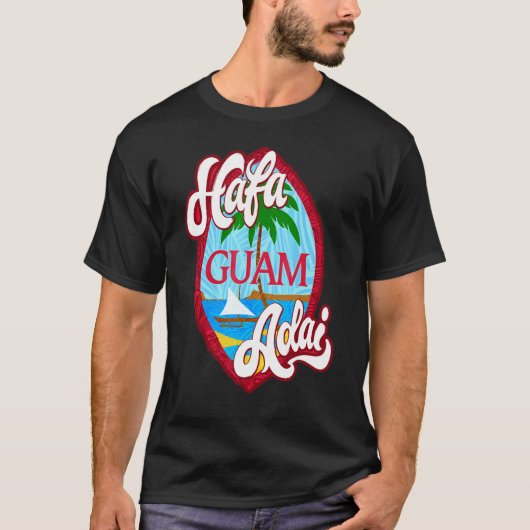 ハファ・アダイ・シールド・グアム Tシャツ (正面)