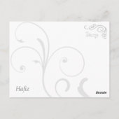 ハフィズの愛の詩 ポストカード (裏面)