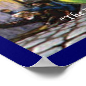 ハフィズサンアースキスをするラブ引用文ポスター ポスター (角)