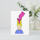 ハフィー誕生日ヘアスタイリスト ポストカード (スタンド正面)