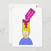 ハフィー誕生日ヘアスタイリスト ポストカード (正面/裏面)