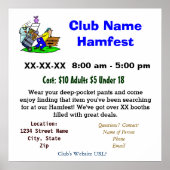 ハフェストのプロモカスタマイズポスター! ポスター (正面)