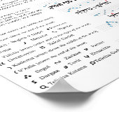 ハフタラの踏み板 ポスター (角)