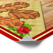 ハフラシャトチャラ – ヘブライ語祈りの言葉 ポスター (角)