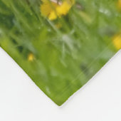 ハフリンガーの馬かわいいベビーの子馬とムーム写真- フリースブランケット (角)