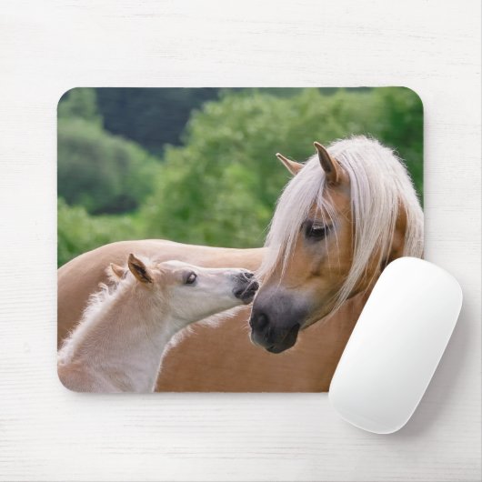 ハフリンガーカワイトウーズフォール&マムカドリングキス- マウスパッド (マウス)