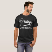 ハフリンガーズ他のおもしろい馬好き Tシャツ (正面フル)