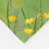 ハフリンガーホースキュートフォール花ポートレート- フリースブランケット (角)