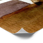 ハフリンガーホースポートレート ポスター (角)