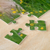 ハフリンガーホース可愛いフォールレストでフローラーベットジグソー ジグソーパズル (側面)