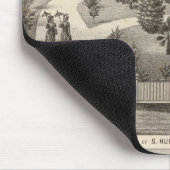 ハフ、オーウェンレジデンシズ マウスパッド (コーナー)