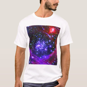 ハブの中のアーチの星団の深い Tシャツ
