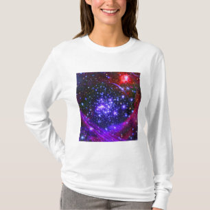 ハブの中のアーチの星団の深い Tシャツ