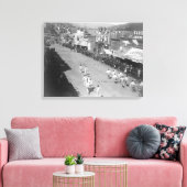 ハブアンドハブホースチームレース写真 キャンバスプリント (インサイチュ (リビング))