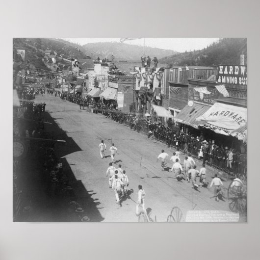 ハブアンドハブホースチームレース写真 ポスター (正面)